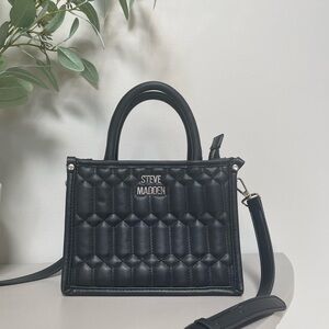 Steve Madden black crossbody bag
